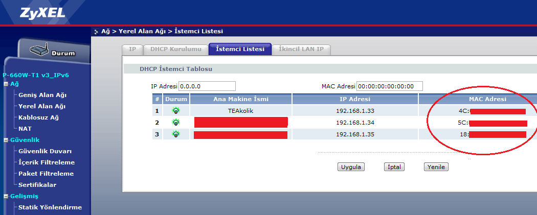 zyxel-mac-sifreleme