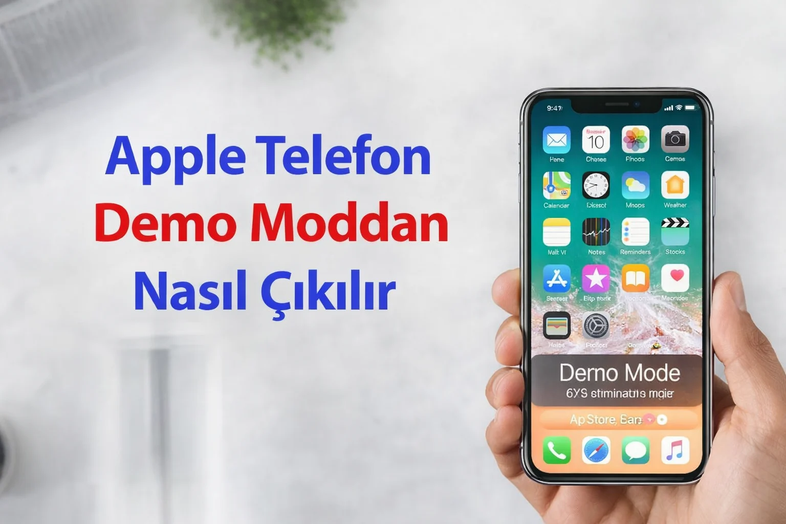 Apple Telefon Demo Moddan Nasıl Çıkılır