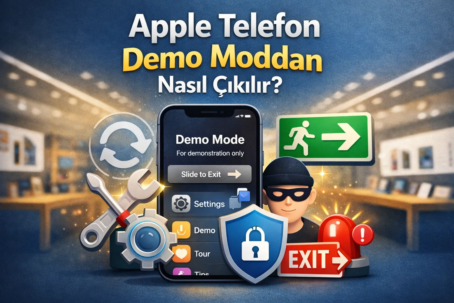 Apple Telefon Demo Moddan Nasıl Çıkılır Yolları Neler