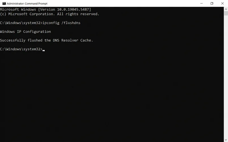 DNS Önbelleğini Temizleme