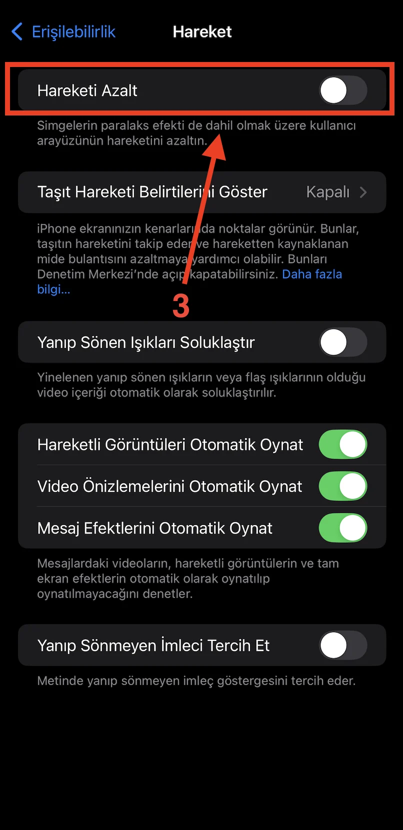 iPhone Ekran Geçiş Efektleri Nasıl Azaltılır