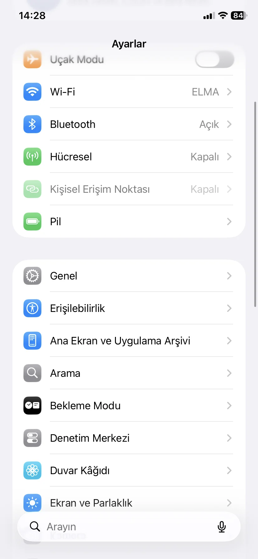 iPhone Hayalet ekrana alma iPhone Hayalet ekrana alma