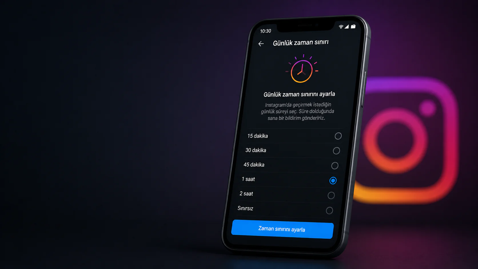 Instagram Günlük Zaman Sınırı Ayarlama