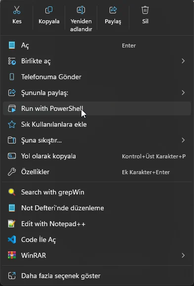 Yandex Mail Kişileri Outlook'a Aktarma