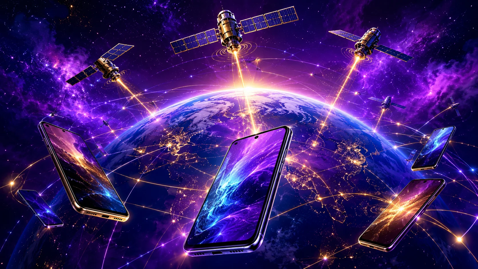Uydu üzerinden sesli arama, küresel ağdaki Android cihazları uydularla birleştiriyor.
