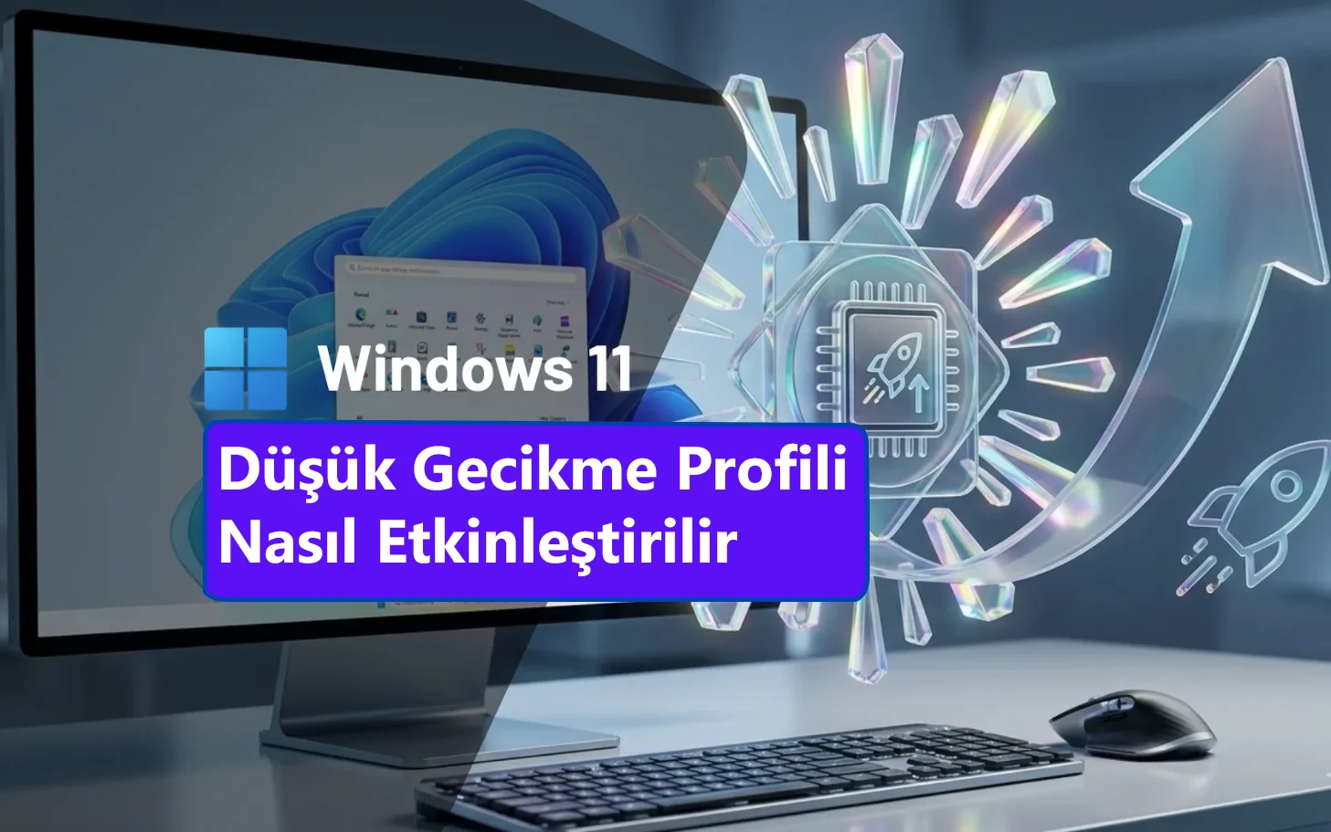 Windows 11 Düşük Gecikme Profili, işlemciyi kısa süreli maksimum frekansa çıkararak Başlat menüsü ve uygulama açılışlarını hızlandırıyor.