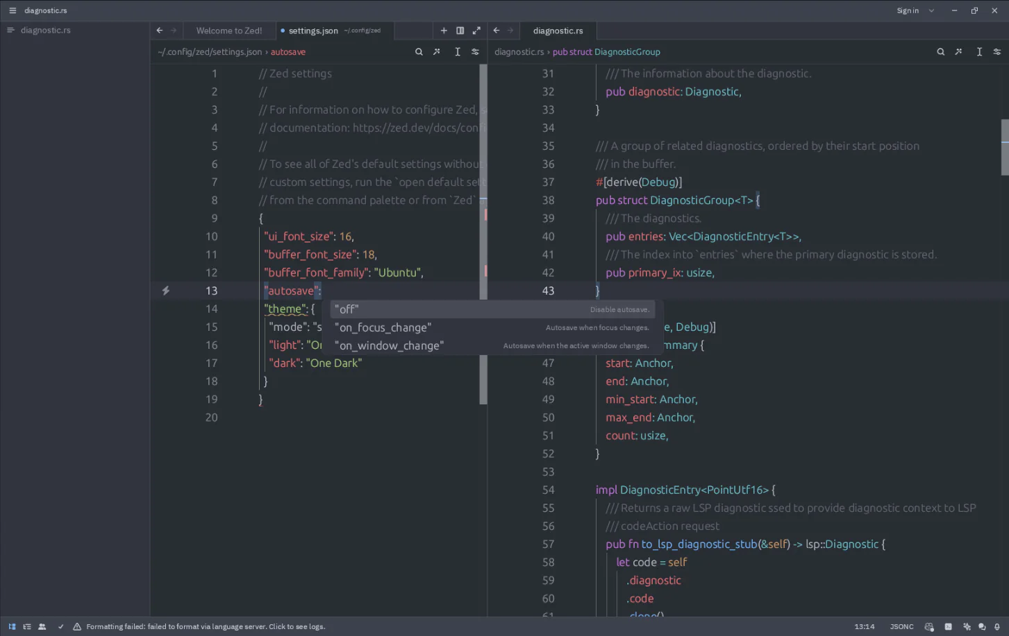 VS Code alternatifleri arasında öne çıkan Neovim kod editörü ekran görüntüsü