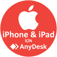 iPhone ve iPad için AnyDesk Uzak Bağlantı Programı