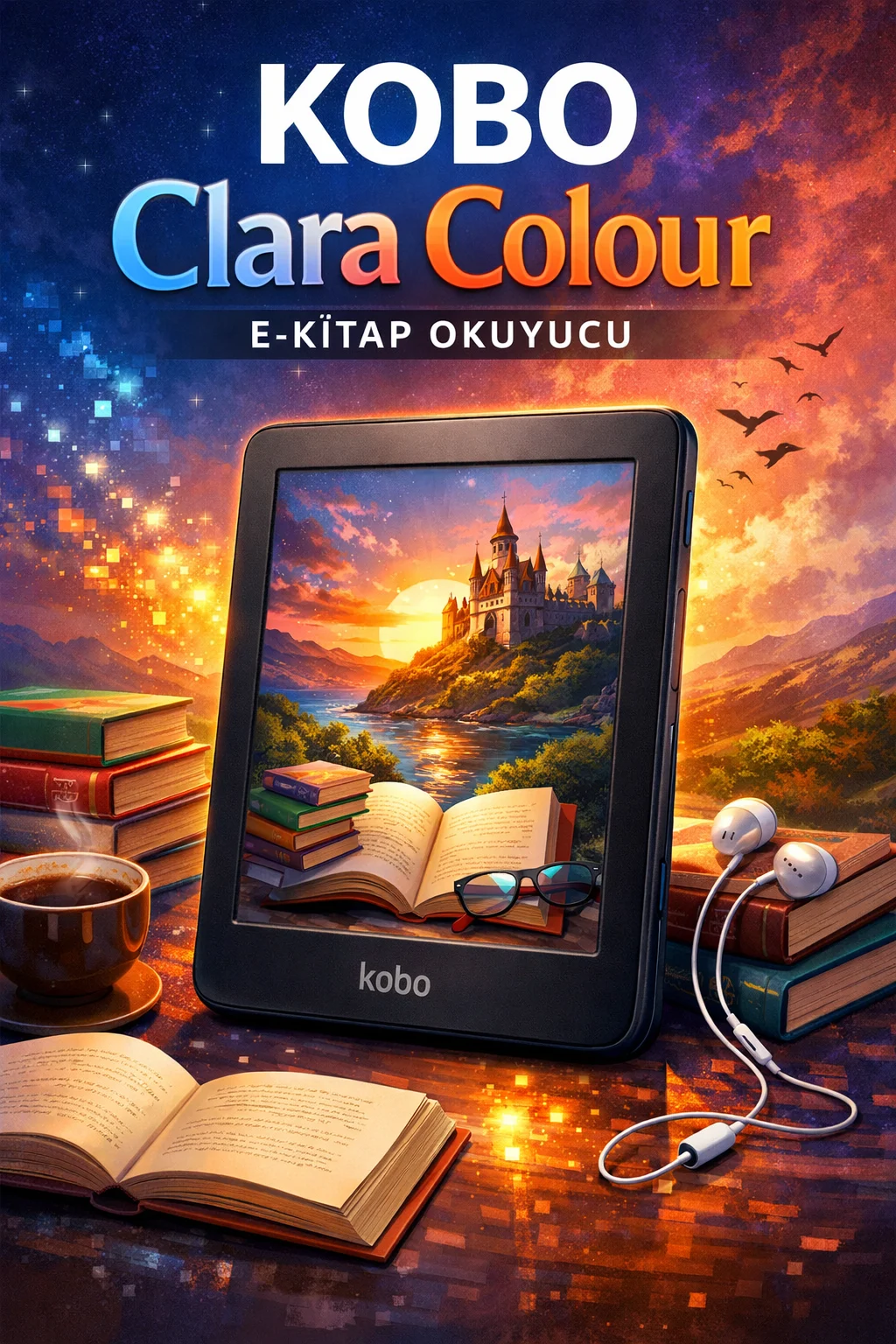 KOBO Clara Colour E-Kitap Okuyucu Kurulumu