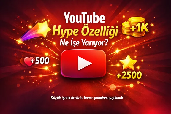 Youtube Hype Özelliği Ne İşe Yarıyor Faydaları Neler