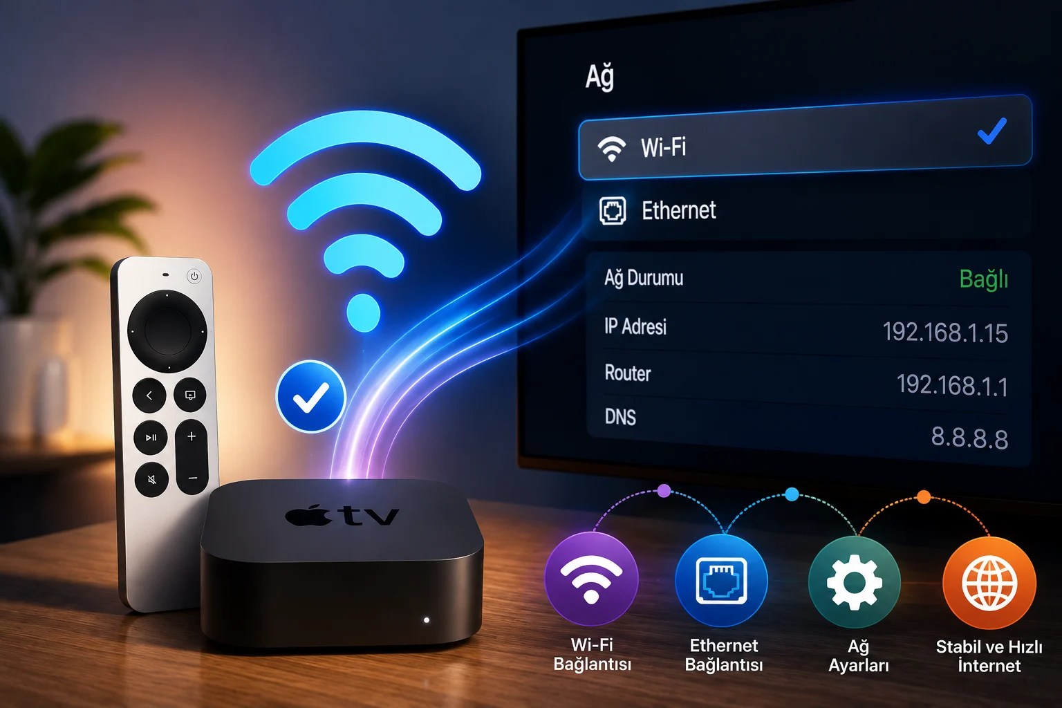 Apple TV 4K Ağ Ayarları Nasıl Yapılır