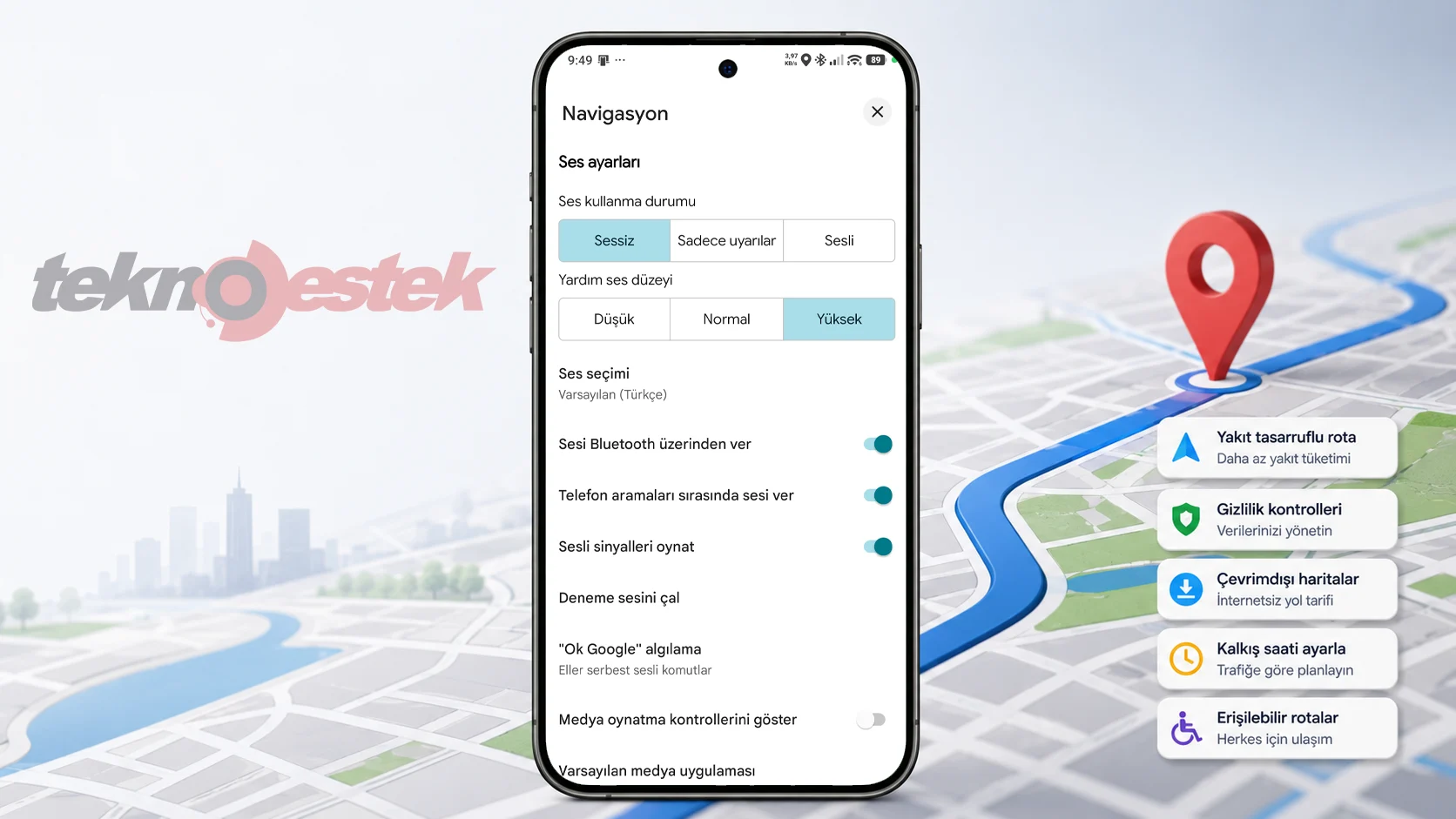 40 Gizli Google Haritalar Ayarları Menüsü