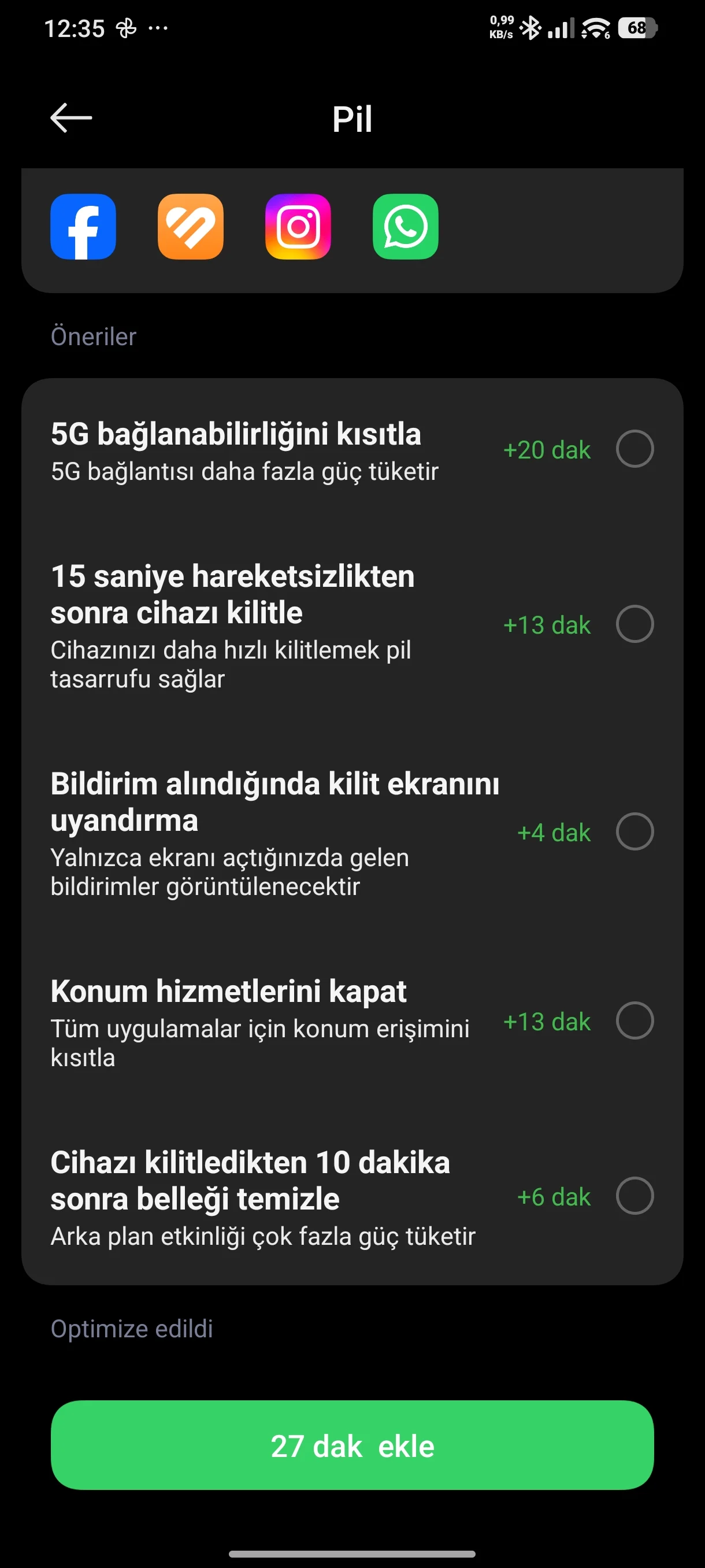 HyperOS 3 Performans Sorunları için Batarya Ayarlarını Düzenleme