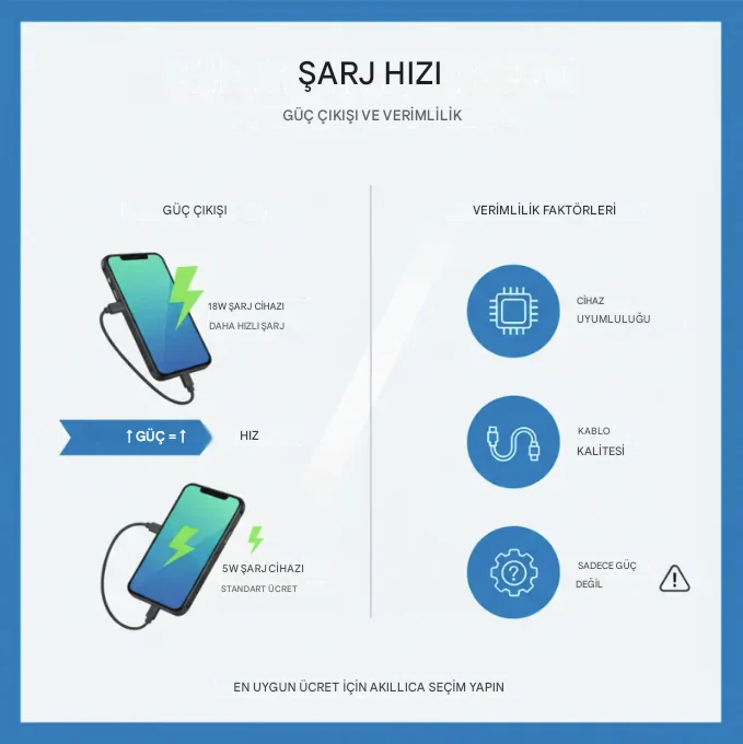 Araç Şarj Cihazı Seçerken Şarj Hızı ve Watt Değeri Özellikleri