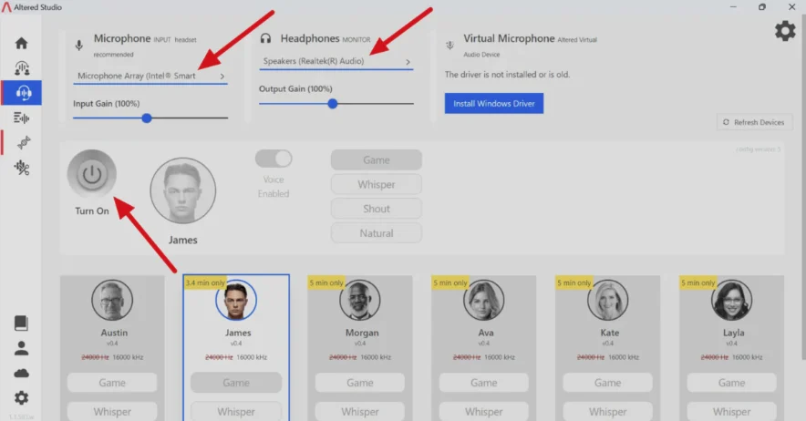 Altered AI İnceleme Gerçek Zamanlı Ses Değiştirmenin 6 Modeli