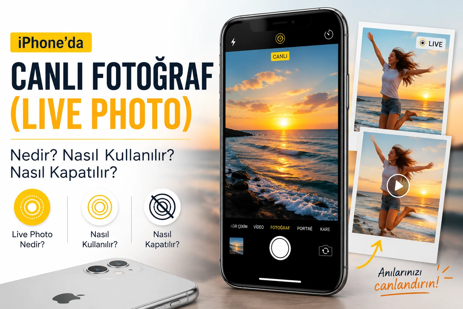 iPhone’da Canlı Fotoğraf (Live Photo)