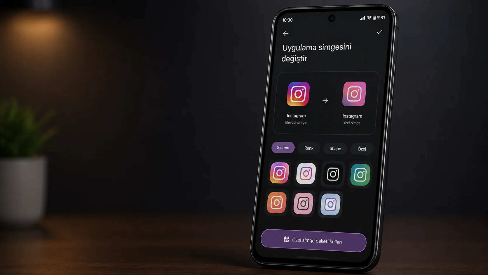 Android Uygulama Simgesi Değiştirme