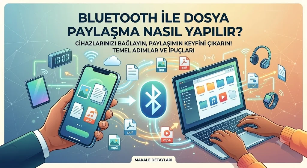 Bluetooth İle Dosya Paylaşma Nasıl Yapılır