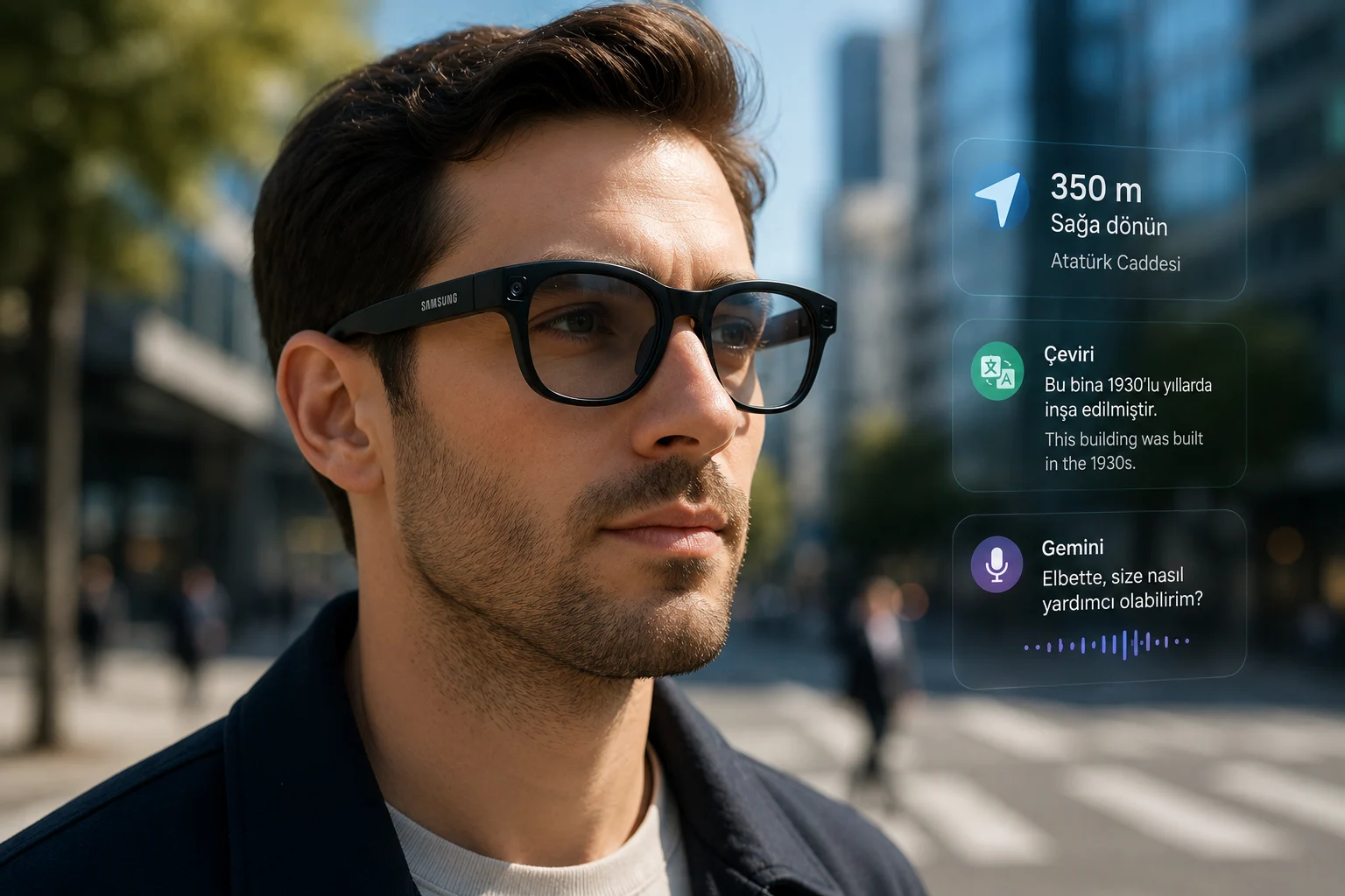 Samsung Galaxy Glasses Nedir, Özellikleri, Yapay Zekâ Yetenekleri ve Çıkış Tarihi
