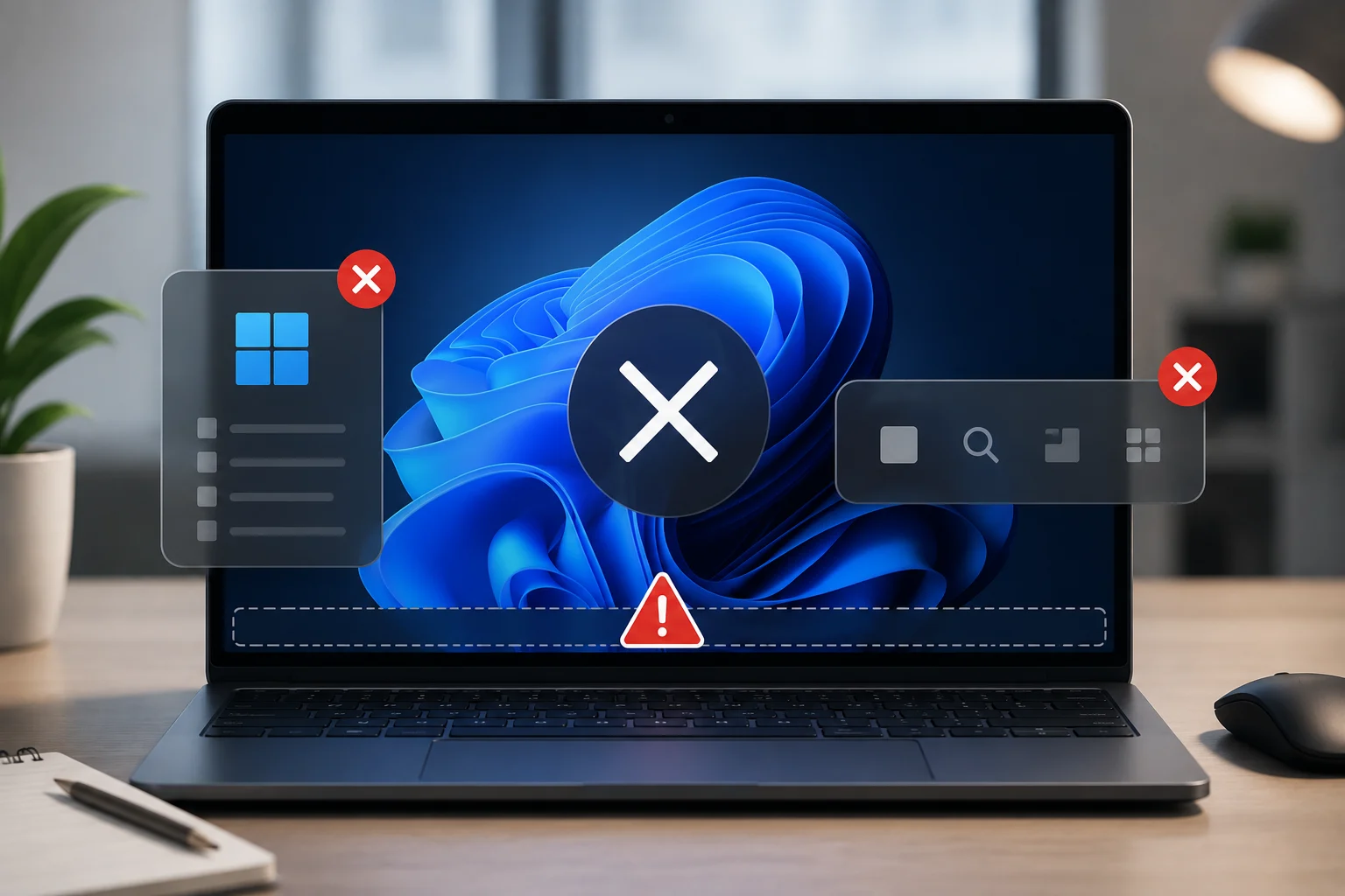 Windows 11'de Başlat ve Görev Çubuğu Çalışmıyor