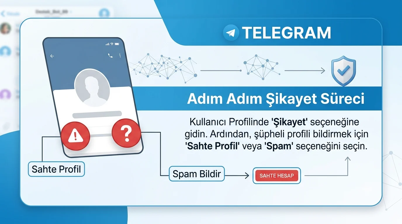Telegram Sahte Hesap Şikayeti Nasıl Yapılır