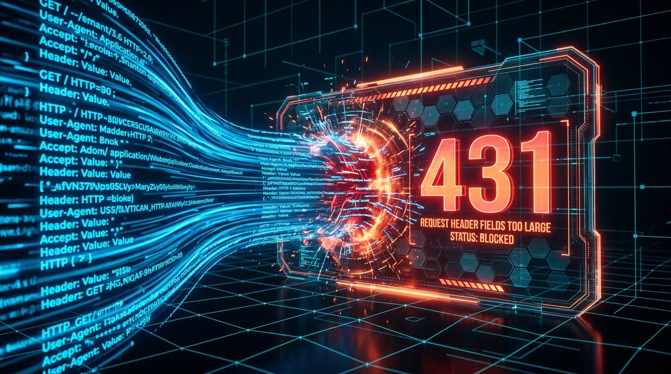 HTTP 431 Hatası için büyük istek başlıkları ve sunucu ayarları