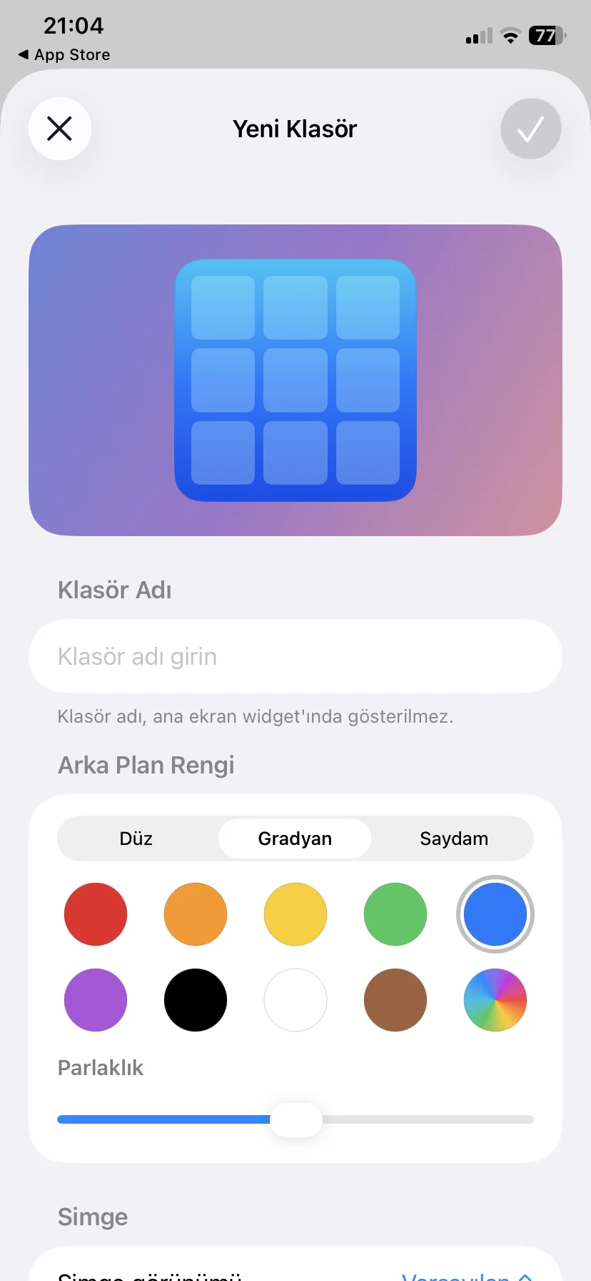 iPhone MiniFolder