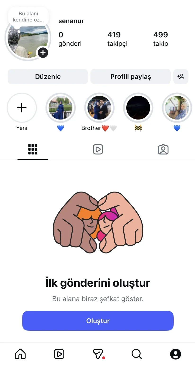 Instagram Gönderi ve Reels paylaşım izinlerini kapatma