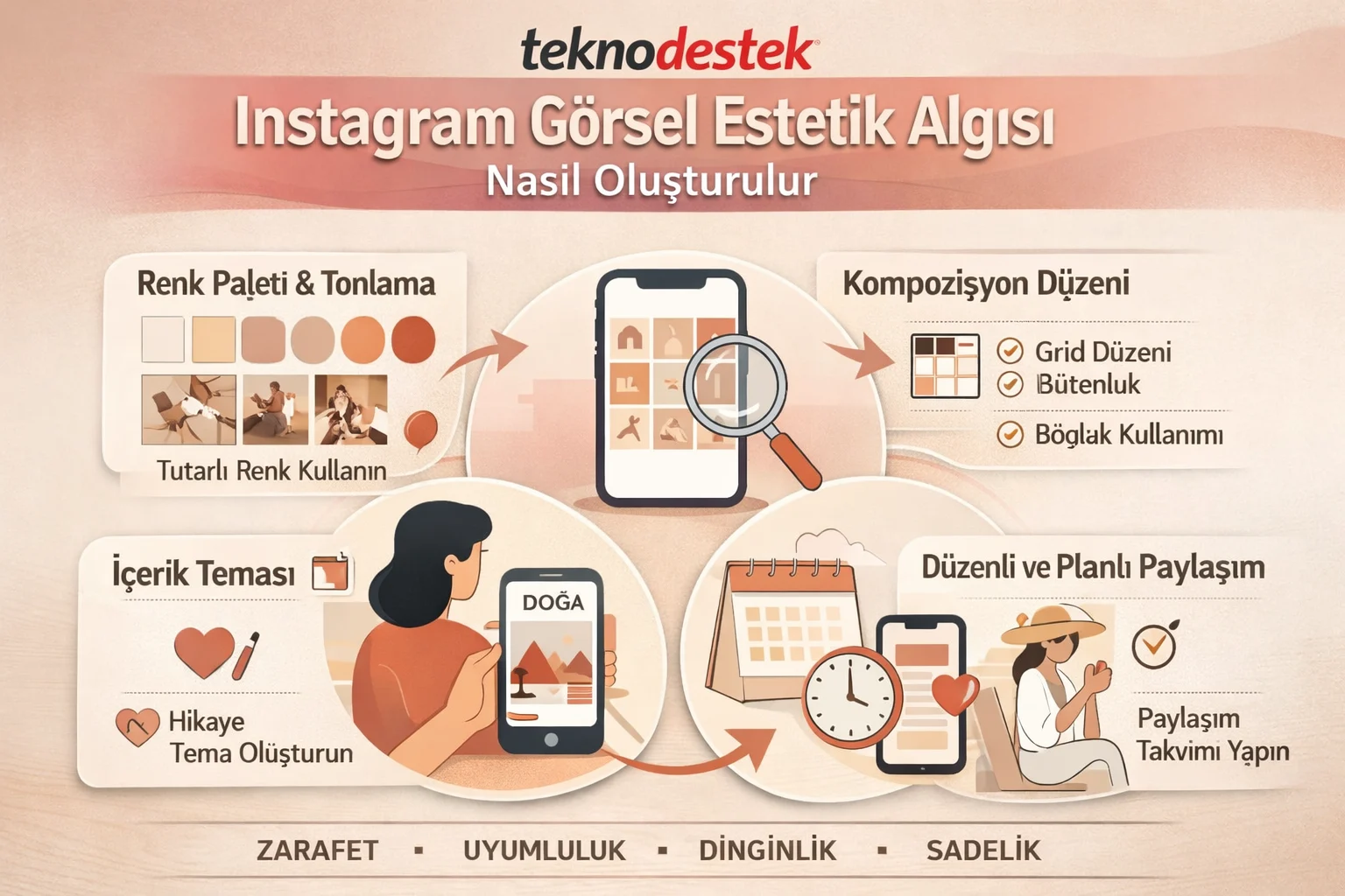 Instagram Görsel Estetik Algısı Nasıl Oluşturulur Yolları Neler