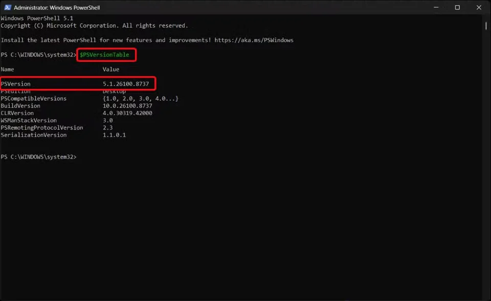 PowerShell ile Windows 11 Copilot Kapatma adımları.