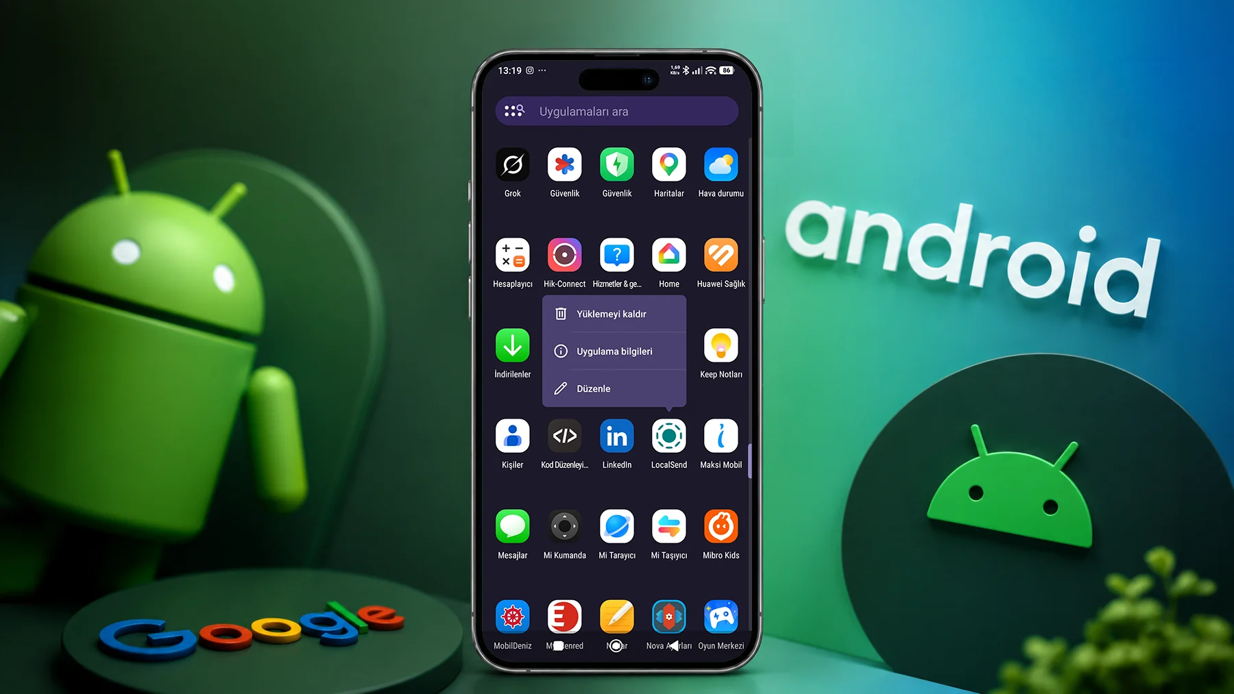 Android Uygulama Simgesi Değiştirme