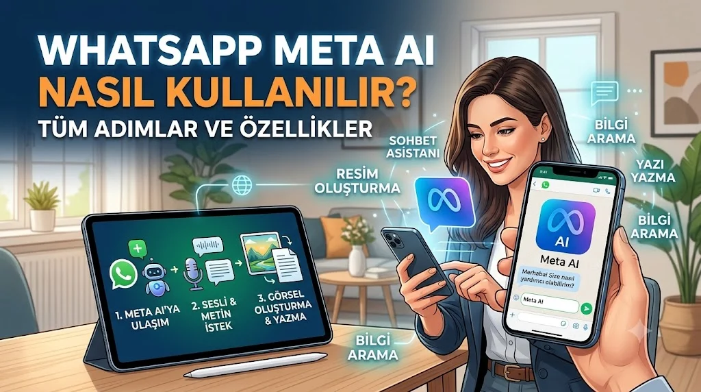 WhatsApp Meta AI Nasıl Kullanılır Yolları Neler