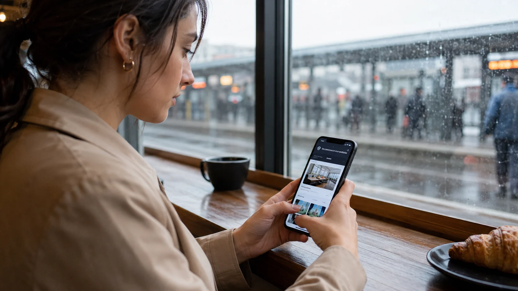 PWA Oluşturma sayesinde çevrim dışı içeriğe ulaşan akıllı telefon kullanıcısı