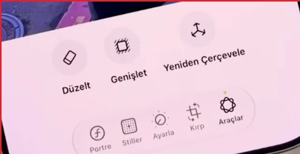 iOS 27 ile fotoğrafı yeniden çerçeveleme iOS 27 ile fotoğrafı yeniden çerçeveleme
