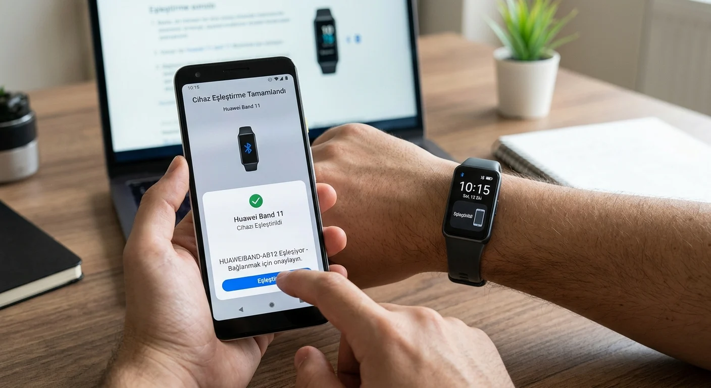 Android Telefon ile Huawei Band 11 Nasıl Eşleştirilir