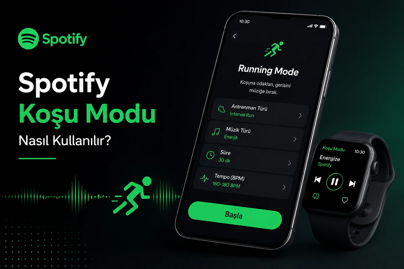 Spotify Koşu Modu Nasıl Kullanılır