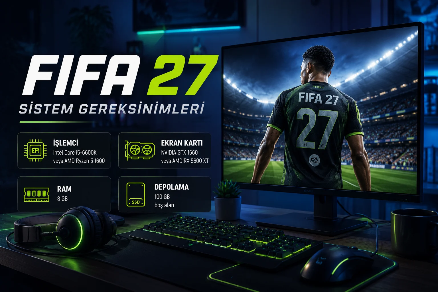 Fifa 27 Sistem Gereksinimleri Belli Oldu