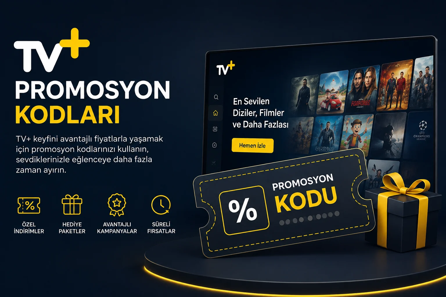 TV Plus Promosyon Kodu Nasıl Etkinleştirilir