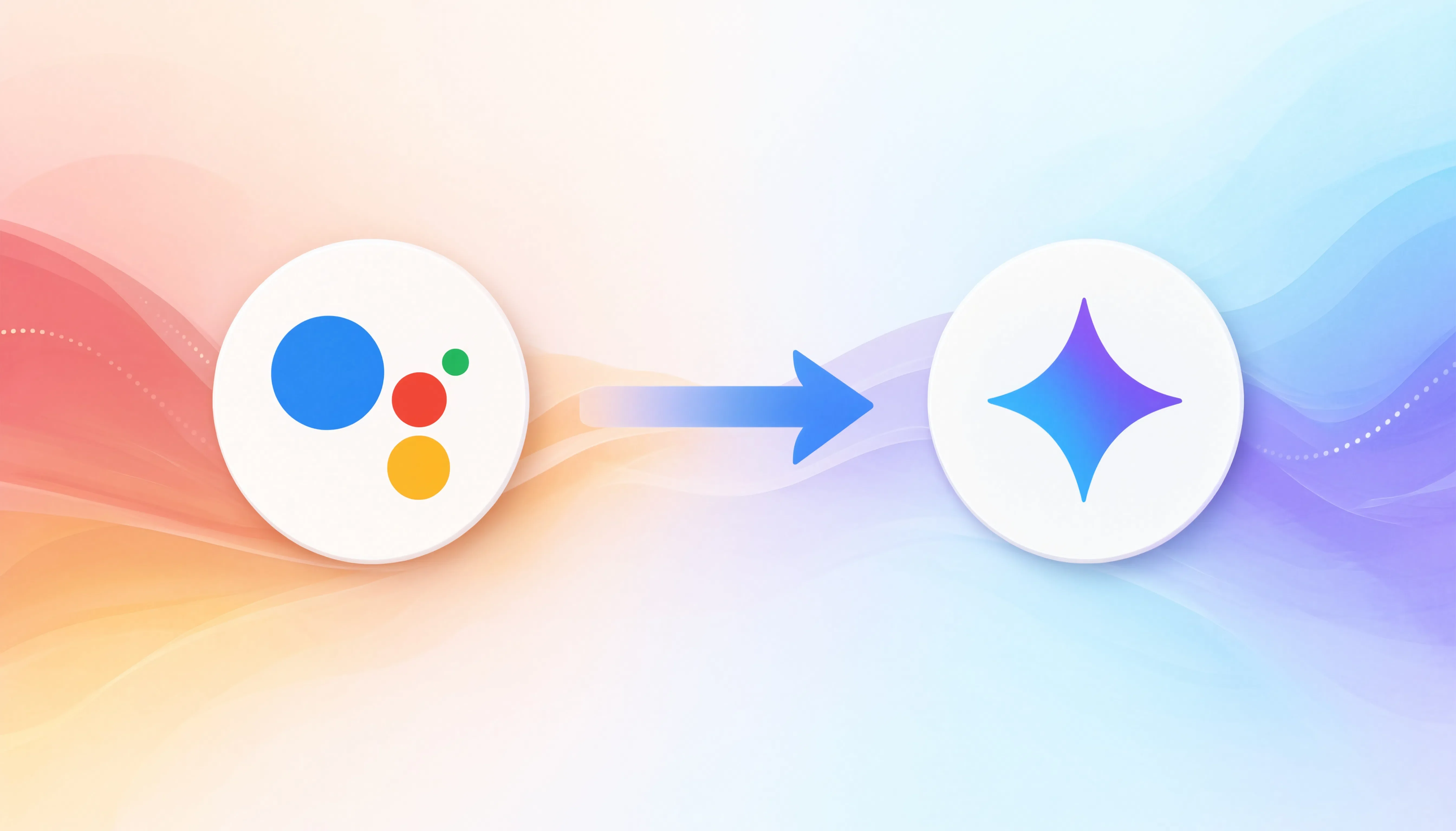 Google Asistan ve Gemini logolarının bir arada gösterildiği haber görseli
