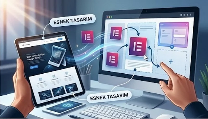 Gutenberg ve Elementor karşılaştırması, esnek tasarım seçenekleri ve düzenleme deneyimini gösteriyor.