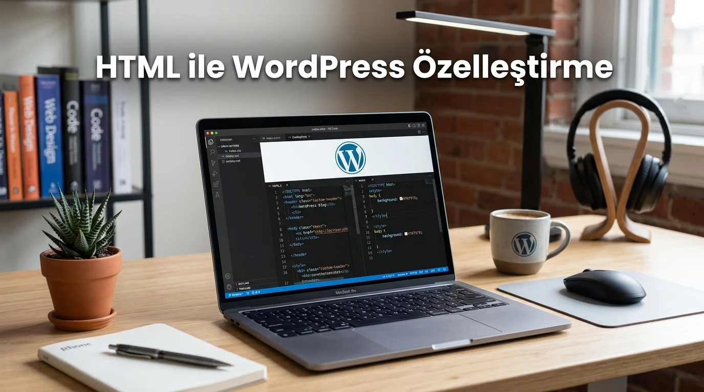 HTML ile WordPress özelleştirme, tema kodlarına doğrudan müdahale ederek esnek tasarım sağlar.