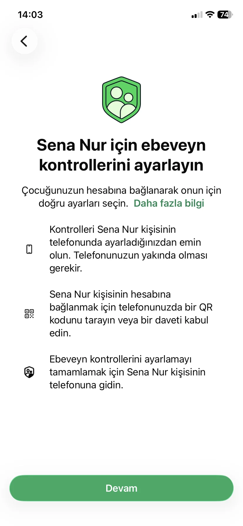 WhatsApp Ebeveyn kontrolü WhatsApp Ebeveyn kontrolü
