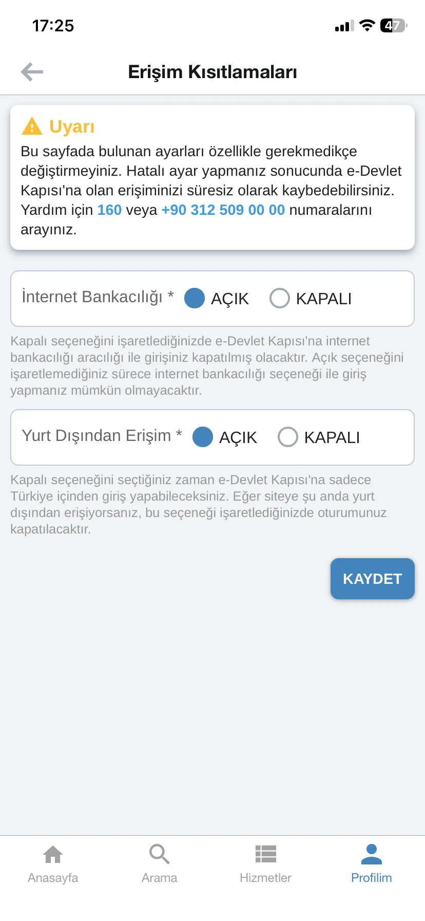 e-Devlet e-Devlet