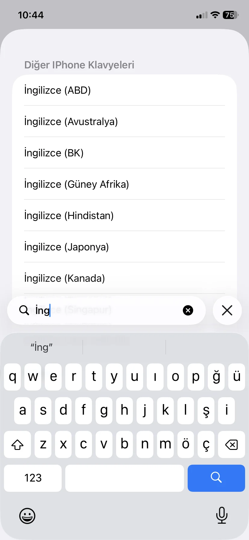 iPhone 17 İngilizce klavye ekleme nasıl yapılır?