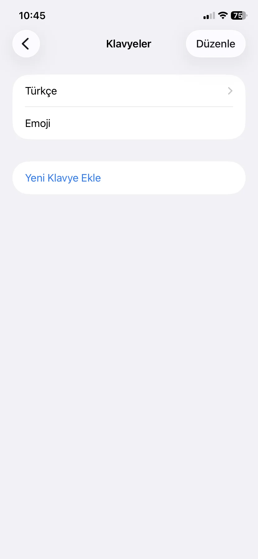 iPhone 17 İngilizce klavye ekleme nasıl yapılır?