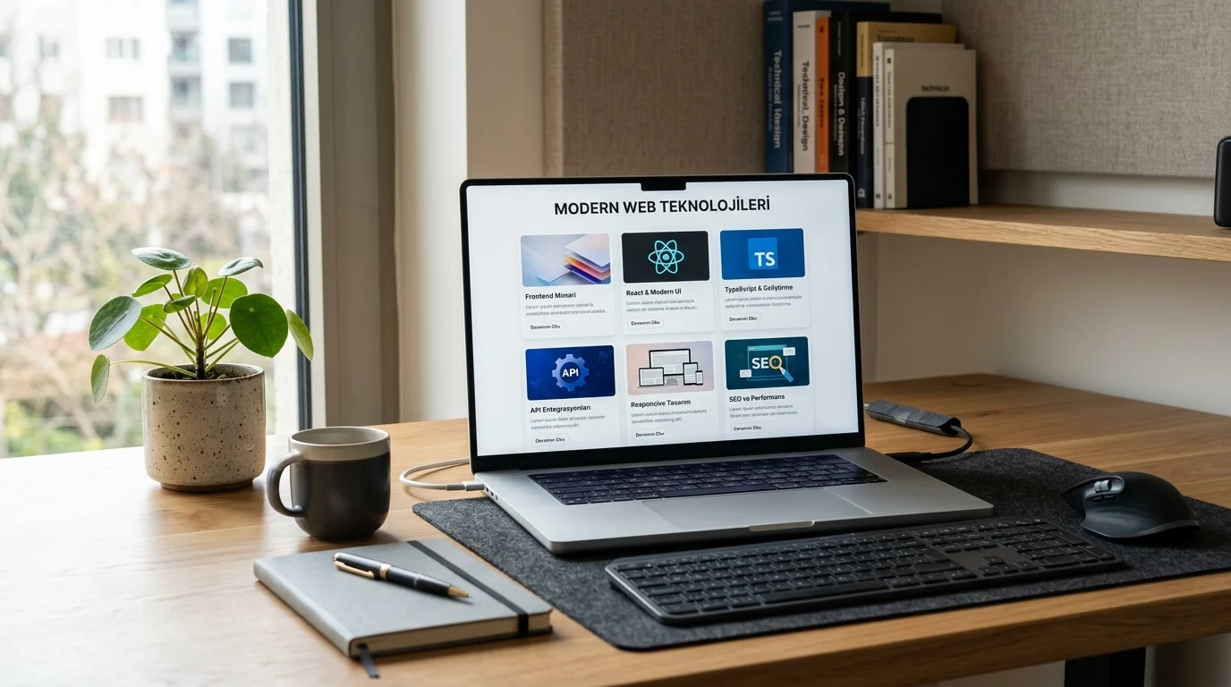 React ile Headless WordPress sitesi geliştirme sürecinde modern frontend ve içerik yönetimi.