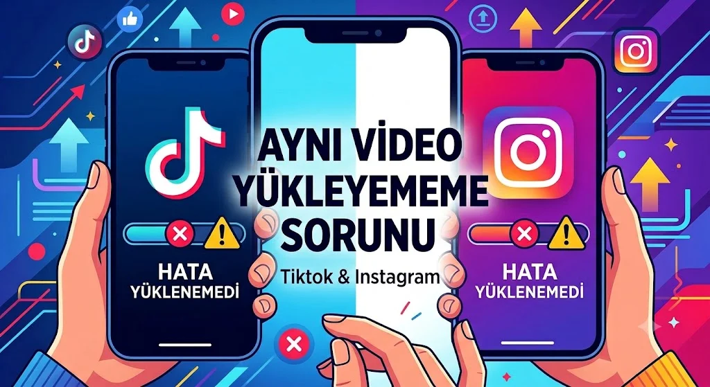 Tiktok Ve Instagram Aynı Video Yükleyememe Sorunu Nasıl Çözülür