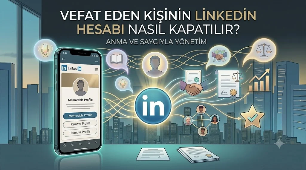 Vefat Eden Kişinin LinkedIn Hesabı Nasıl Kapatılır Yolları Neler