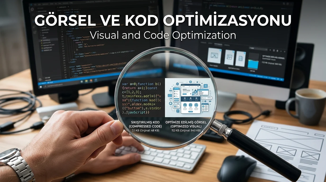 Web Sitesi Trafik Yoğunluğu artarken görsel ve kod optimizasyonuyla performansı koruyun