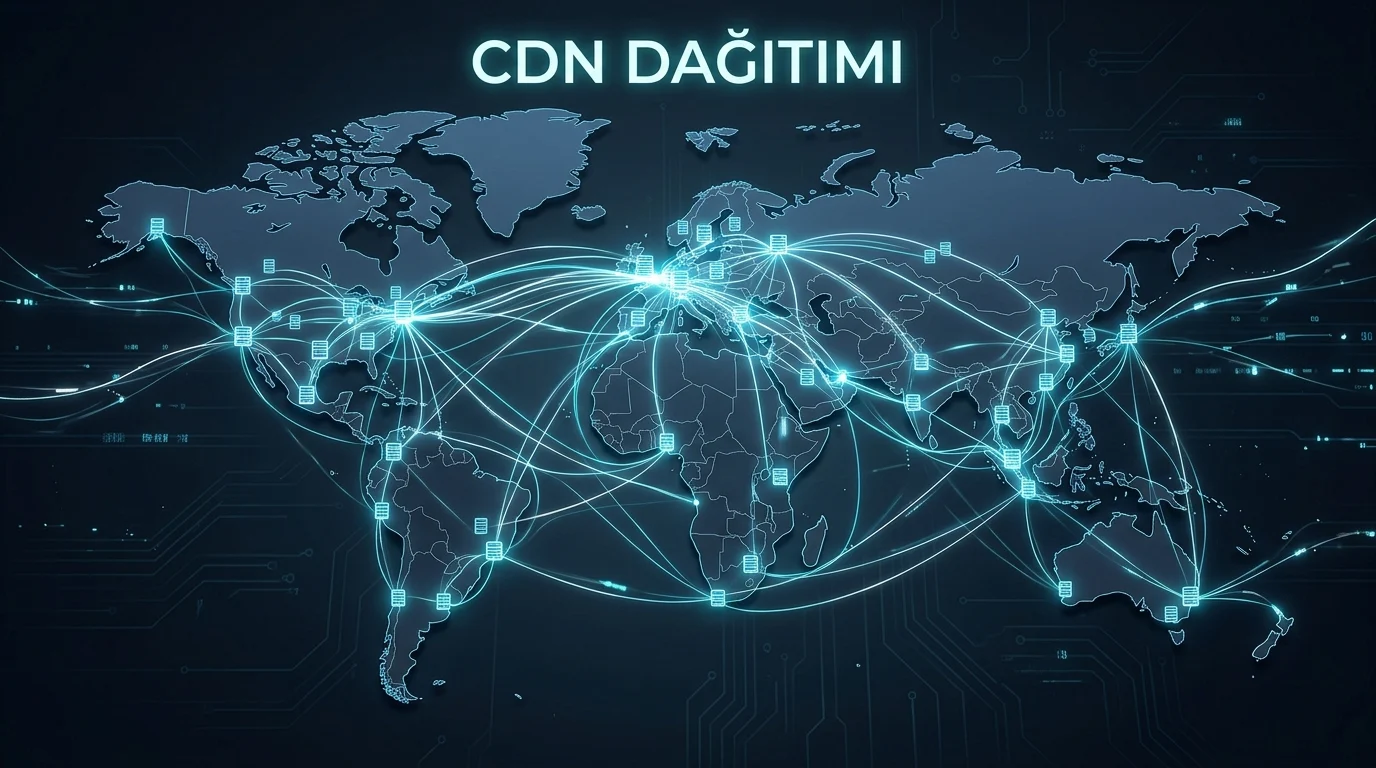 Web Sitesi Trafik Yoğunluğu için CDN dağıtımıyla küresel erişimi hızlandırın